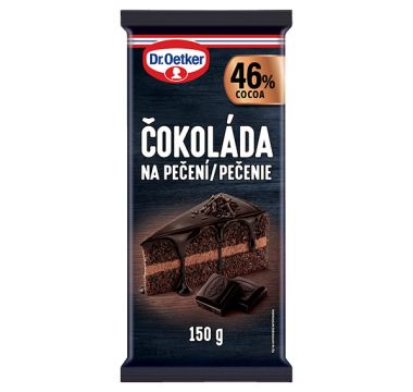 Čokoláda na pečenie 46 % 150g