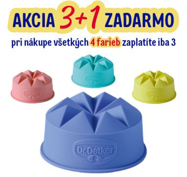 Formička na puding Dr. Oetker - fialová