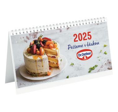 Stolový kalendár Dr. Oetker 2025