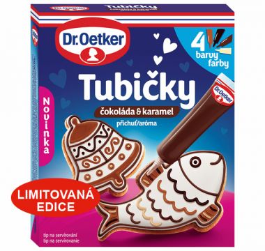 Tubičky čokoláda&karamel