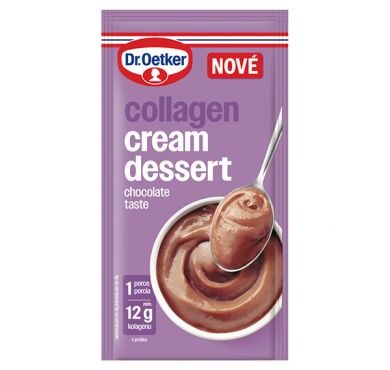 Collagen cream dessert chocolate taste 32g