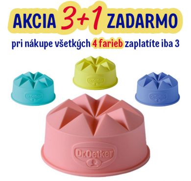 Formička na puding Dr. Oetker - staroružová