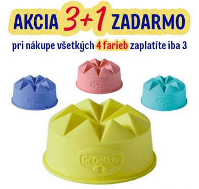 Formička na puding Dr. Oetker - žltá