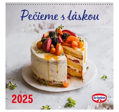 Nástenný kalendár Dr. Oetker 2025