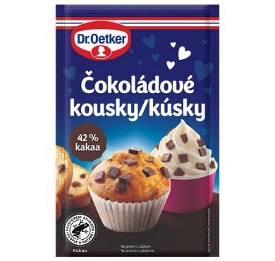 Čokoládové kúsky 70g