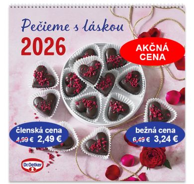 Nástenný kalendár Dr. Oetker 2026