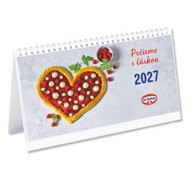Stolový kalendár Dr. Oetker 2027