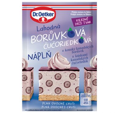 Čučoriedková náplň