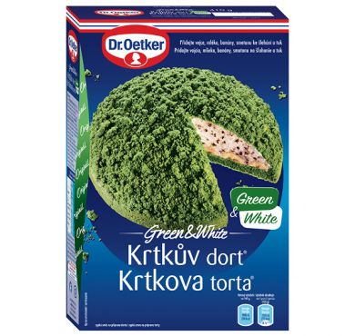 Krtkova torta Green&White 410g