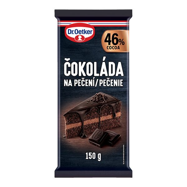 Čokoláda na pečenie 46 % 150g