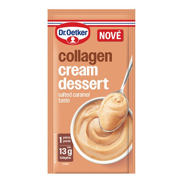 Collagen cream dessert salted caramel taste 31g