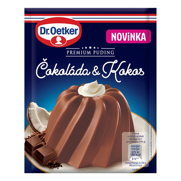 Premium Puding Čokoláda & Kokos 48g