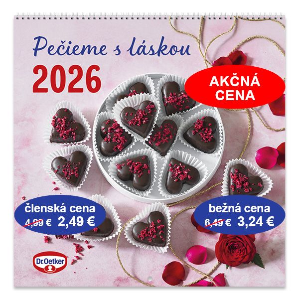 Nástenný kalendár Dr. Oetker 2026