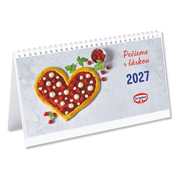 Stolový kalendár Dr. Oetker 2027