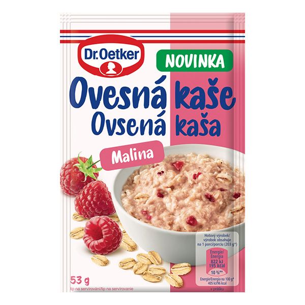 Ovsená kaša Malina