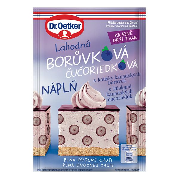 Čučoriedková náplň