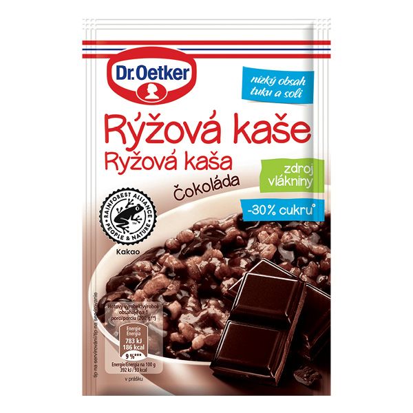 Ryžová kaša Čokoláda, bez gluténu 50g