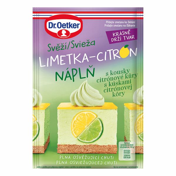 Limetka-citrón náplň